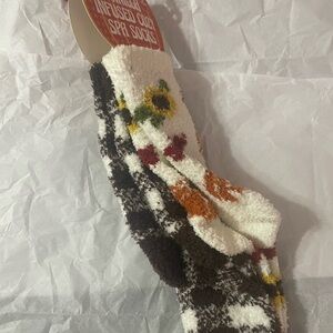 Fleece Socks - 2 pair pkg -OS